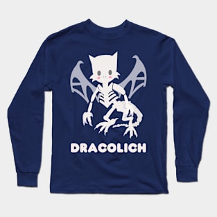 Kawaii Dracolich Monster Long Sleeve T-Shirt